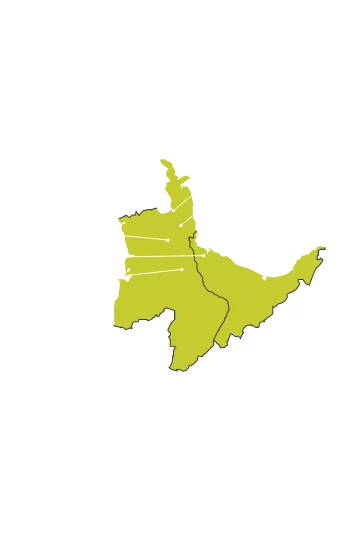 Surveying Services land surveyors cover areas around Thames, Hamilton, Matamata, Tauranga, Paeroa and Whitianga