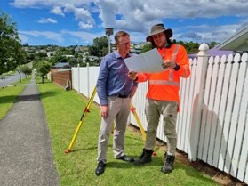 how to find your boundary pegs nz